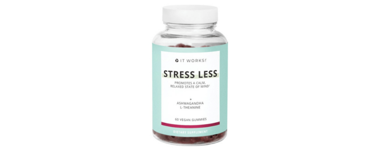 It Works! Stress Less: A Daily Vegan Gummy to Help Combat the Negative Effects of Stress