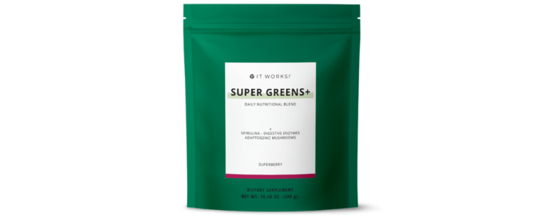 Nourish Your Well-Being: It Works! Super Greens+ Superberry Flavor