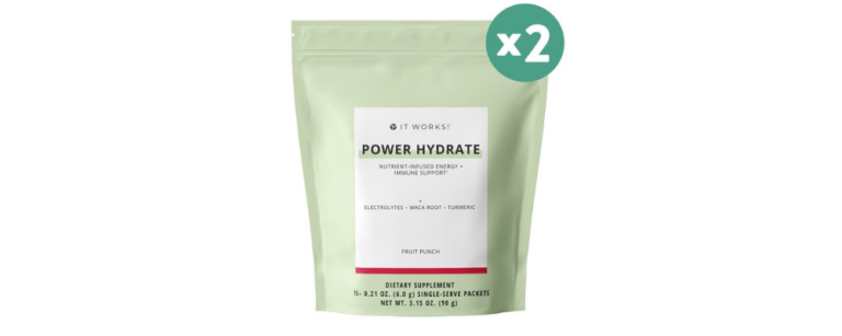 Elevate Your Hydration Game with Zia Works' IT WORKS! Power Hydrate - Fruit Punch BOGO