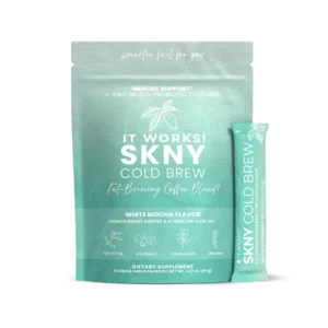 It Works! Skinny Cold Brew – White Mocha (30 Servings)