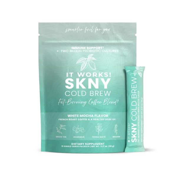 It Works! Skinny Cold Brew - White Mocha (30 Servings)