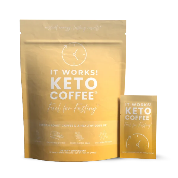 IT WORKS! Keto Coffee – Original (30 Servings)